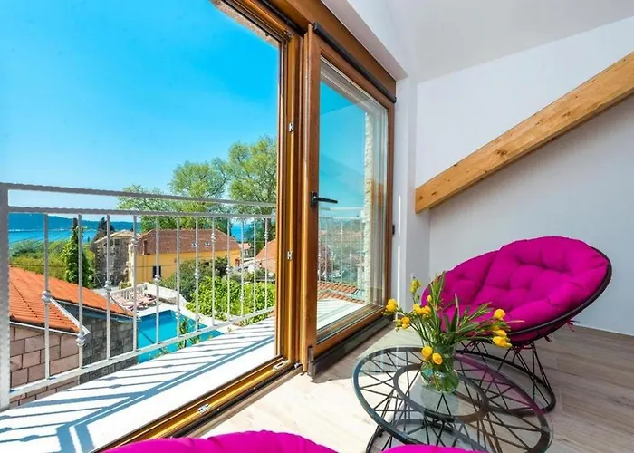 וילה Peaceful Near Dubrovnik